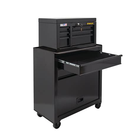 steel 5 drawer rolling garage cabinet|stanley 5 drawer tool chest.